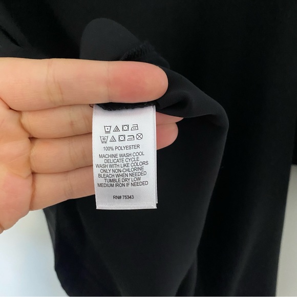 CYNTHIA ROWLEY BLACK DRESS - Picture 6 of 6